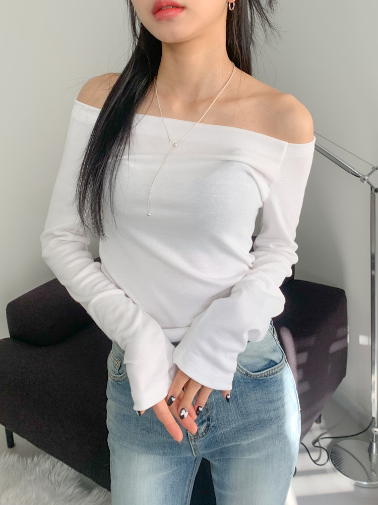 앤러브 롱 체인 실버 드롭 목걸이 상세 이미지 11
