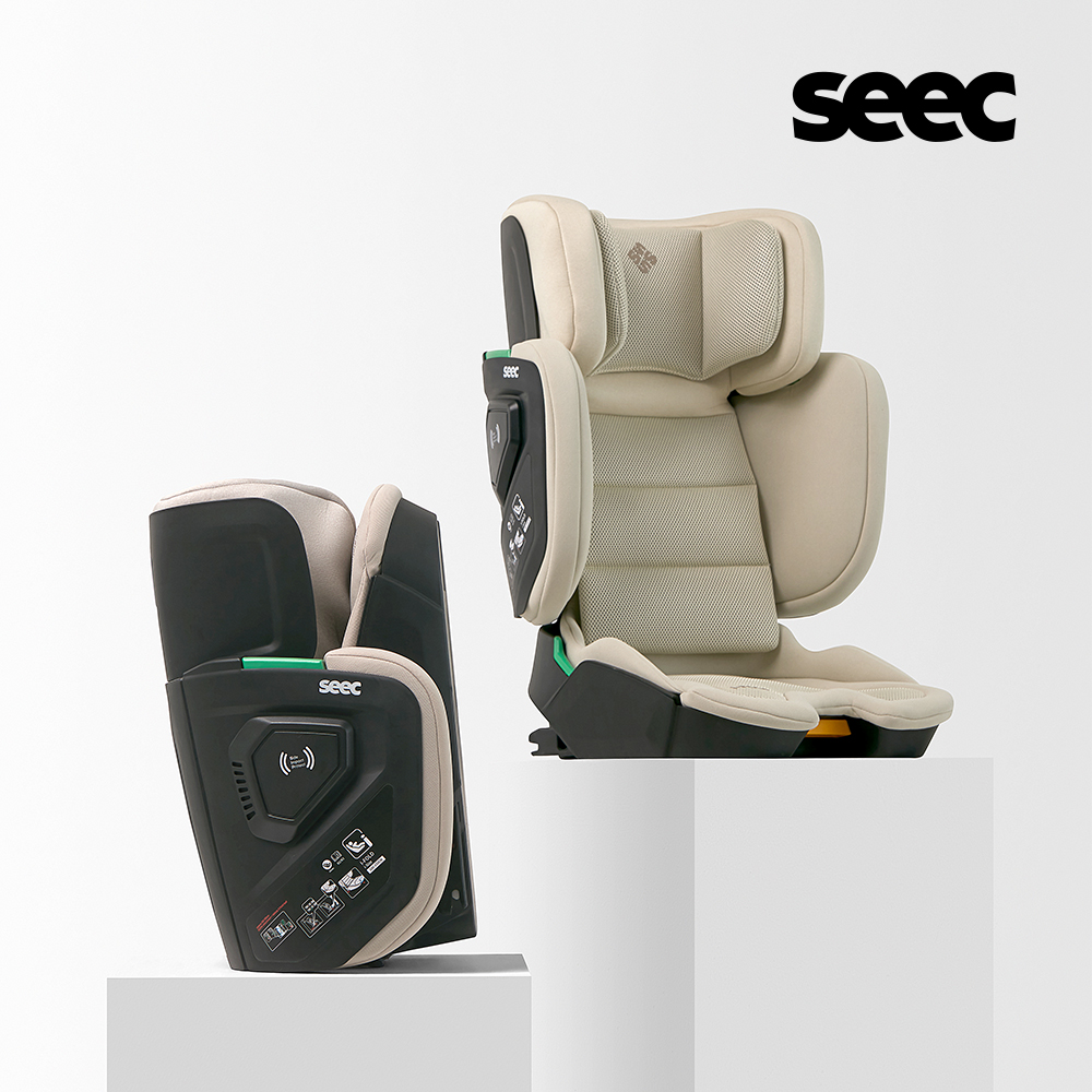 시크(SEEC) NEW 아이 폴드 아이사이즈 주니어 휴대용 카시트