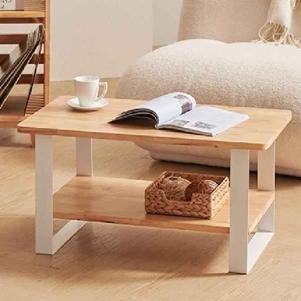 거실 공부 테이블 작은 원목 좌식 식탁 소형 거실용 테이블