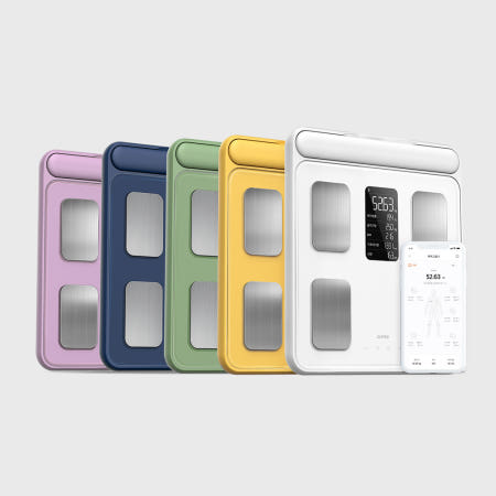 앳플리 아이그립X 전신 정확한 몸무게 저울 더블스마트인 바디 체지방 체중계 가정용 전자 기계