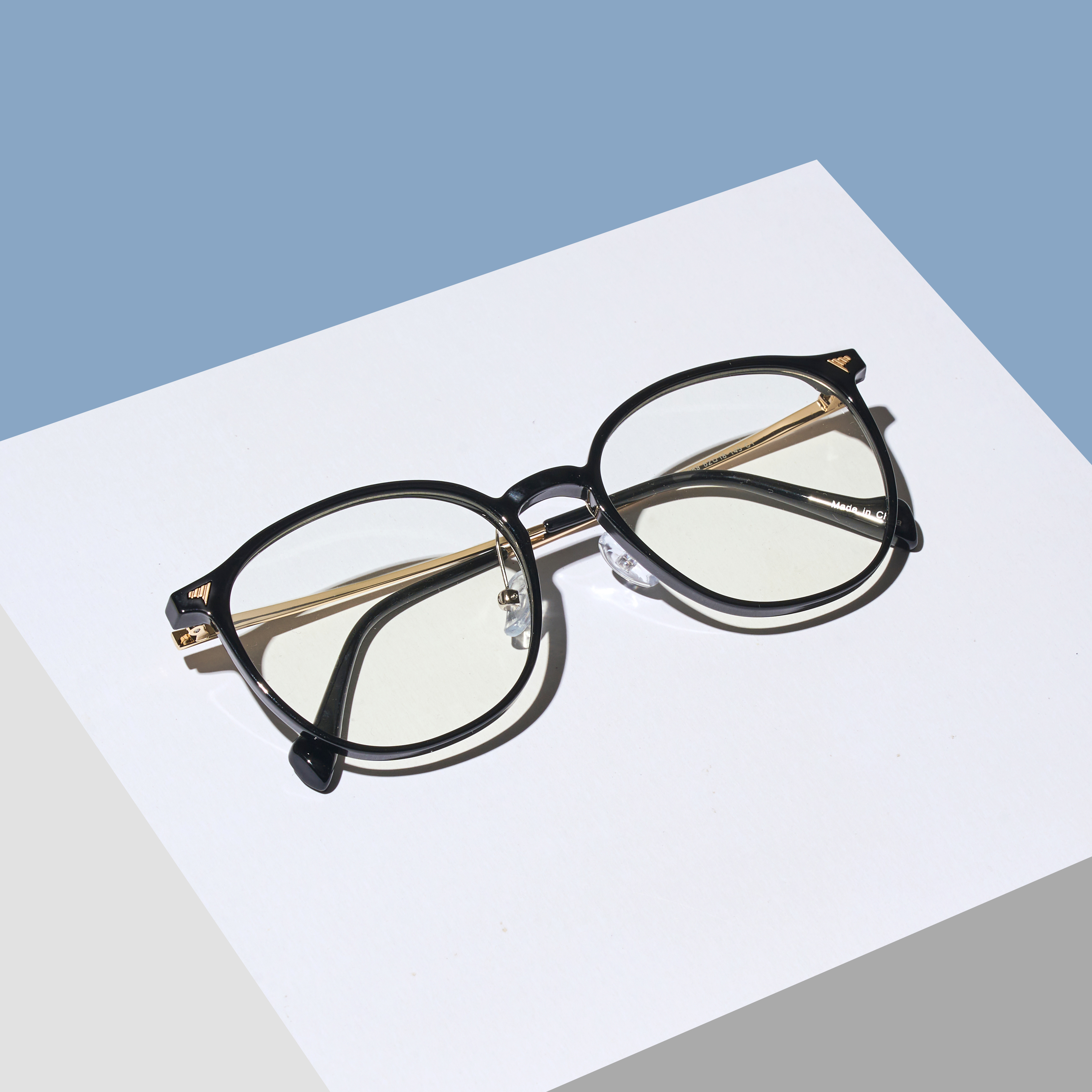 가벼운 투명안경테 뿔테 오버사이즈 패션 남자 여자 자외선 블루라이트차단 안경