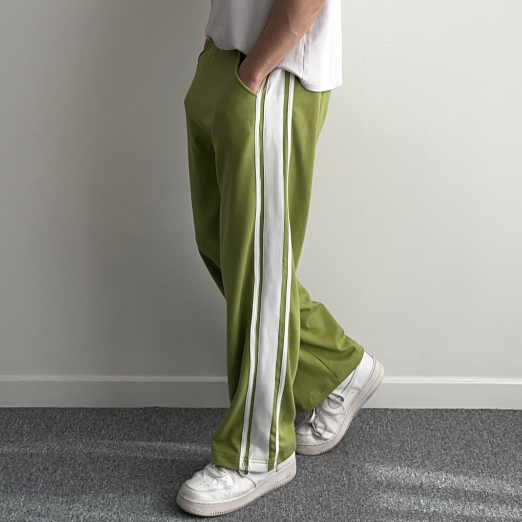 테슬팬츠 남자와이드트레이닝팬츠 남자통바지 - 상품 이미지