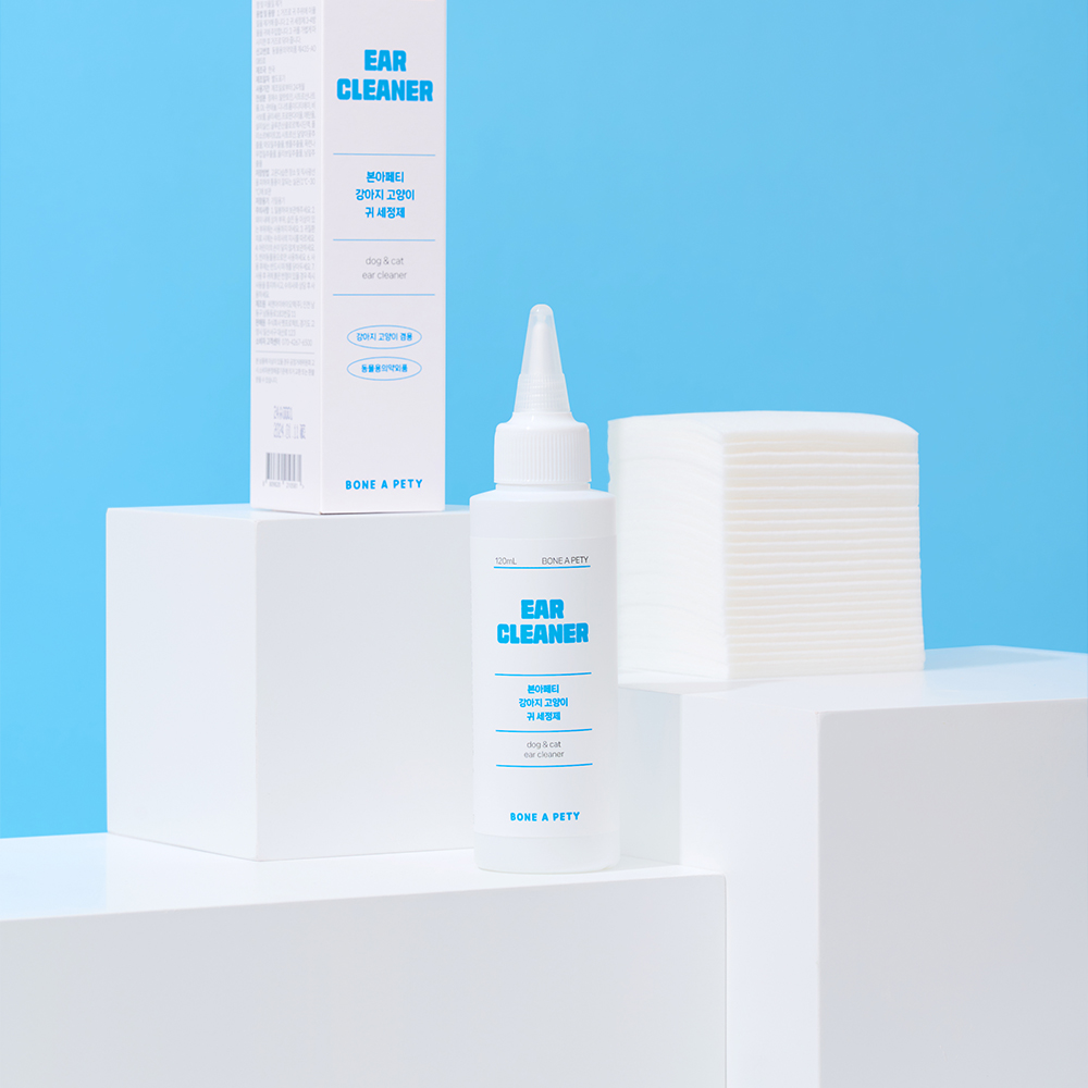 본아페티 강아지 고양이 귀 냄새 관리용 귀지 세정제 이어클리너 120ml, 1개 - 상세 이미지 4