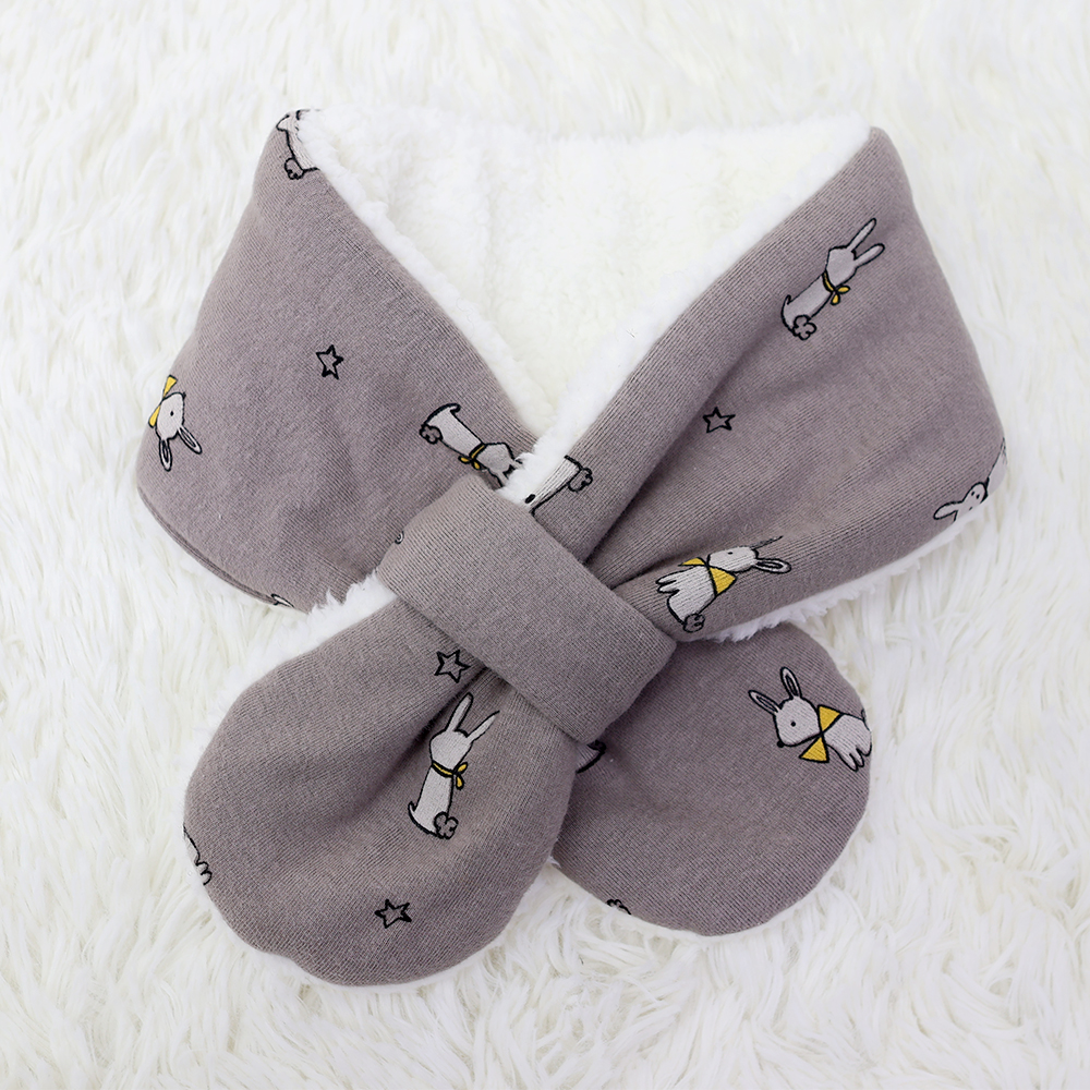 아기 유아 아동 키즈 여아 남아 목도리 넥워머 머플러 S리본 토끼 넥키