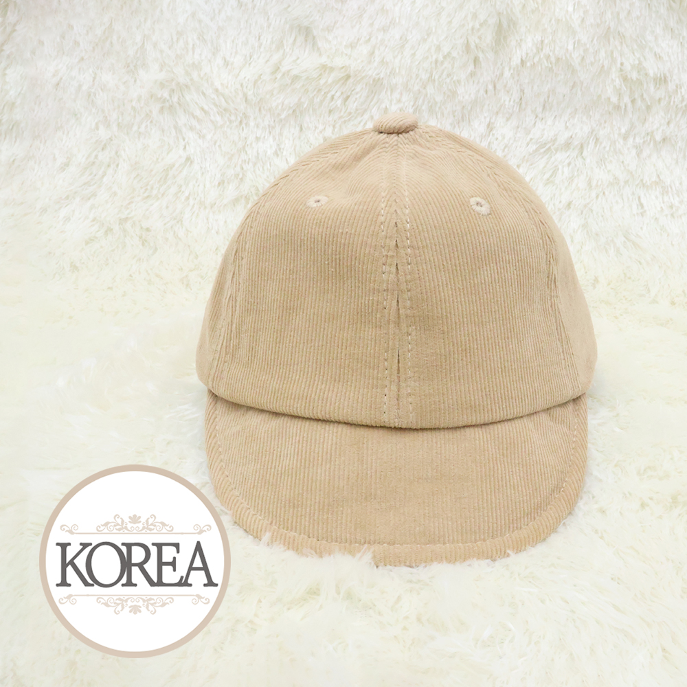 국산 아기 유아 키즈 신생아 골덴 캡모자 S무지골덴(골덴무지얌체) - 상세 이미지 5