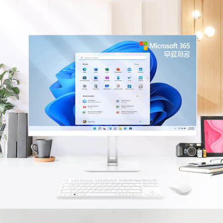 디클 디클 일체형PC 24형 올인원 PC A238N N100+오피스365 쿼드코어 컴퓨터 베사홀 FHD Win11