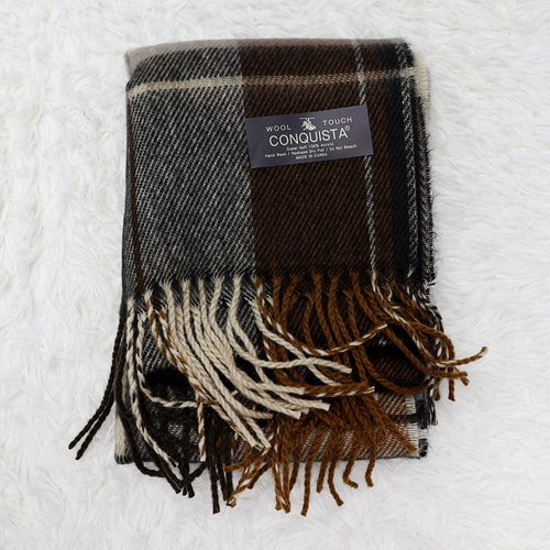 아기 목도리 키즈 넥키 여아 남아 머플러 1.네이비(큰곤색)