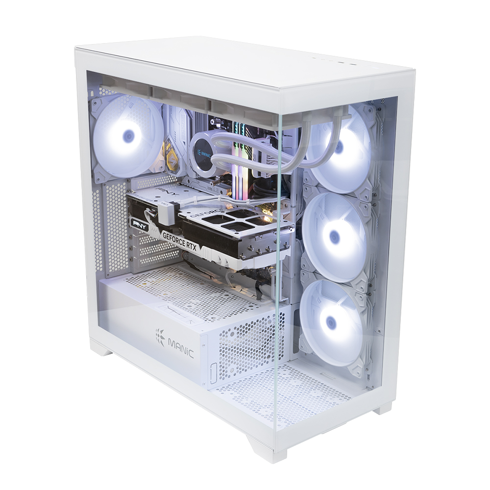 마이크로닉스 ML-420 View BTF 빅타워 PC 케이스 화이트 - 상세 이미지 2