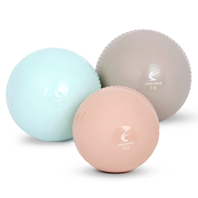 아이워너 소프트 토닝볼 1kg 셋트 필라테스 소도구 - 상세 이미지 2