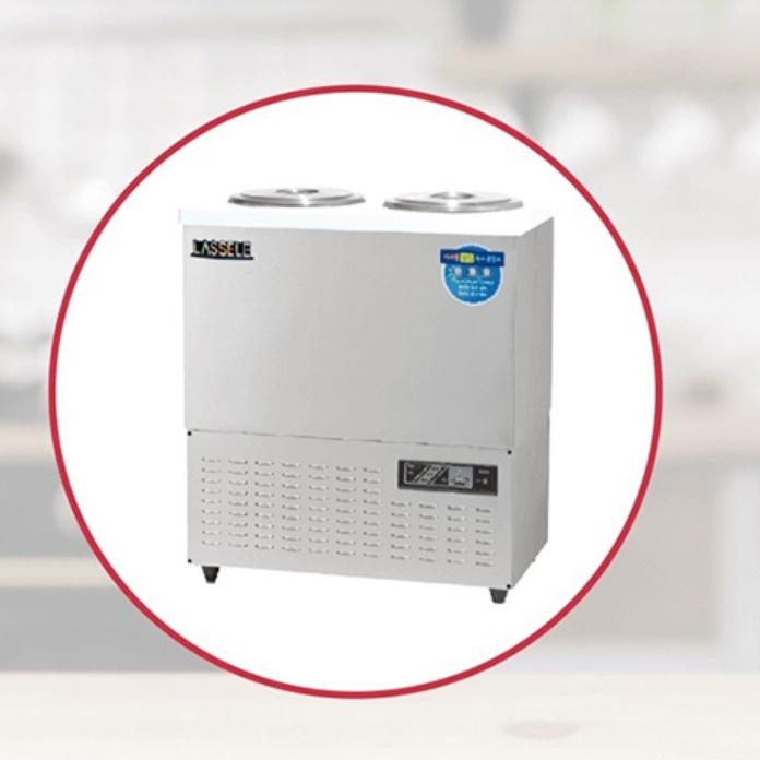 동치미냉장고 64L 식혜 수정과 쌍통 냉면육수냉장고 2구 이미지 4