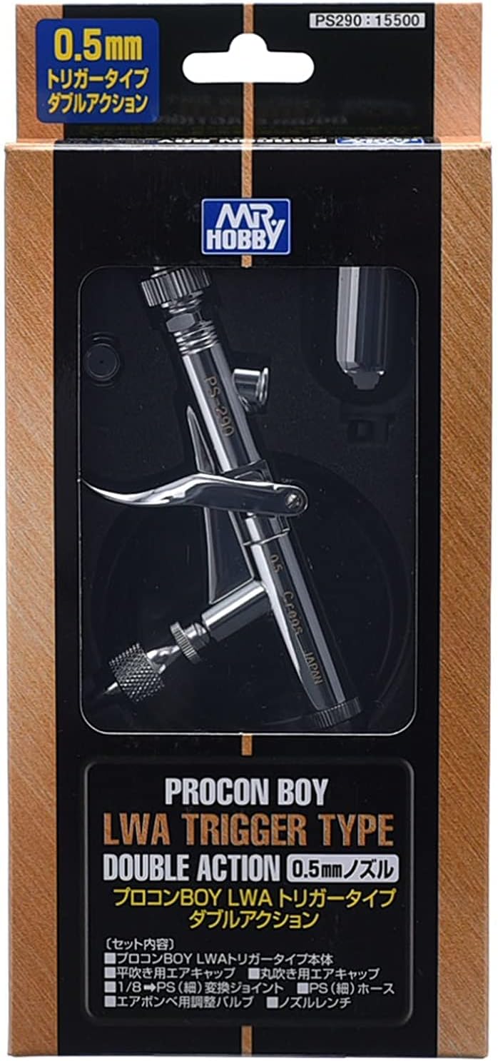 군제 에어브러쉬 프로콘보이 트리거 GSI PS290 0.5mm - 상세 이미지 5