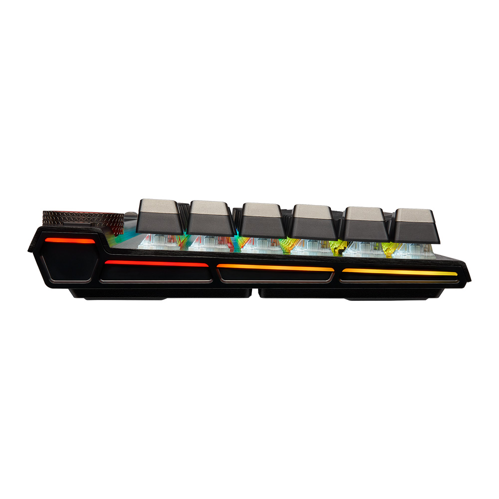 커세어 K100 RGB PBT 은축 게이밍 기계식 키보드 골드키캡 에디션(영문) - 상세 이미지 3