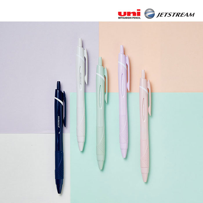 제트스트림 파스텔 단색 볼펜 SXN-150 0.38 0.5 0.7mm - 메인 이미지