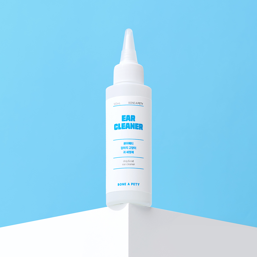 본아페티 강아지 고양이 귀 냄새 관리용 귀지 세정제 이어클리너 120ml, 1개 이미지 4