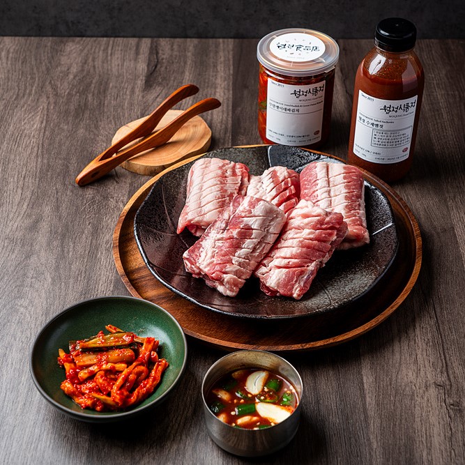 월정식품점 제주도 돼지 생갈비 뼈삼겹 1kg - 상세 이미지 2