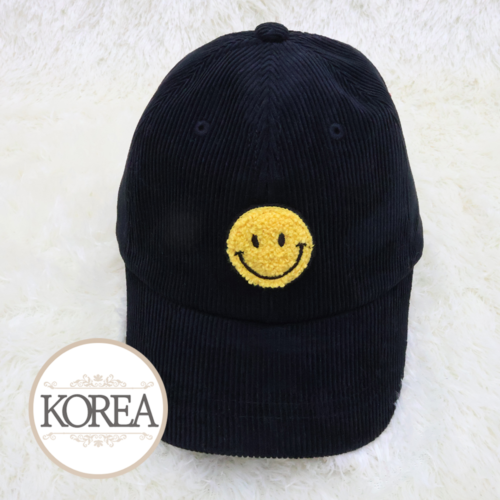 국산 아기 유아 키즈 신생아 골덴 캡모자 S스마일골덴(골덴스마일볼캡) - 상세 이미지 3