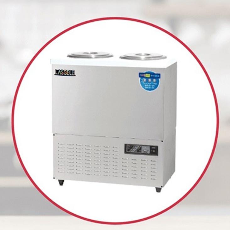 냉면육수냉장고 96L 동치미 식혜 수정과 세말 육수통 2구 이미지 4