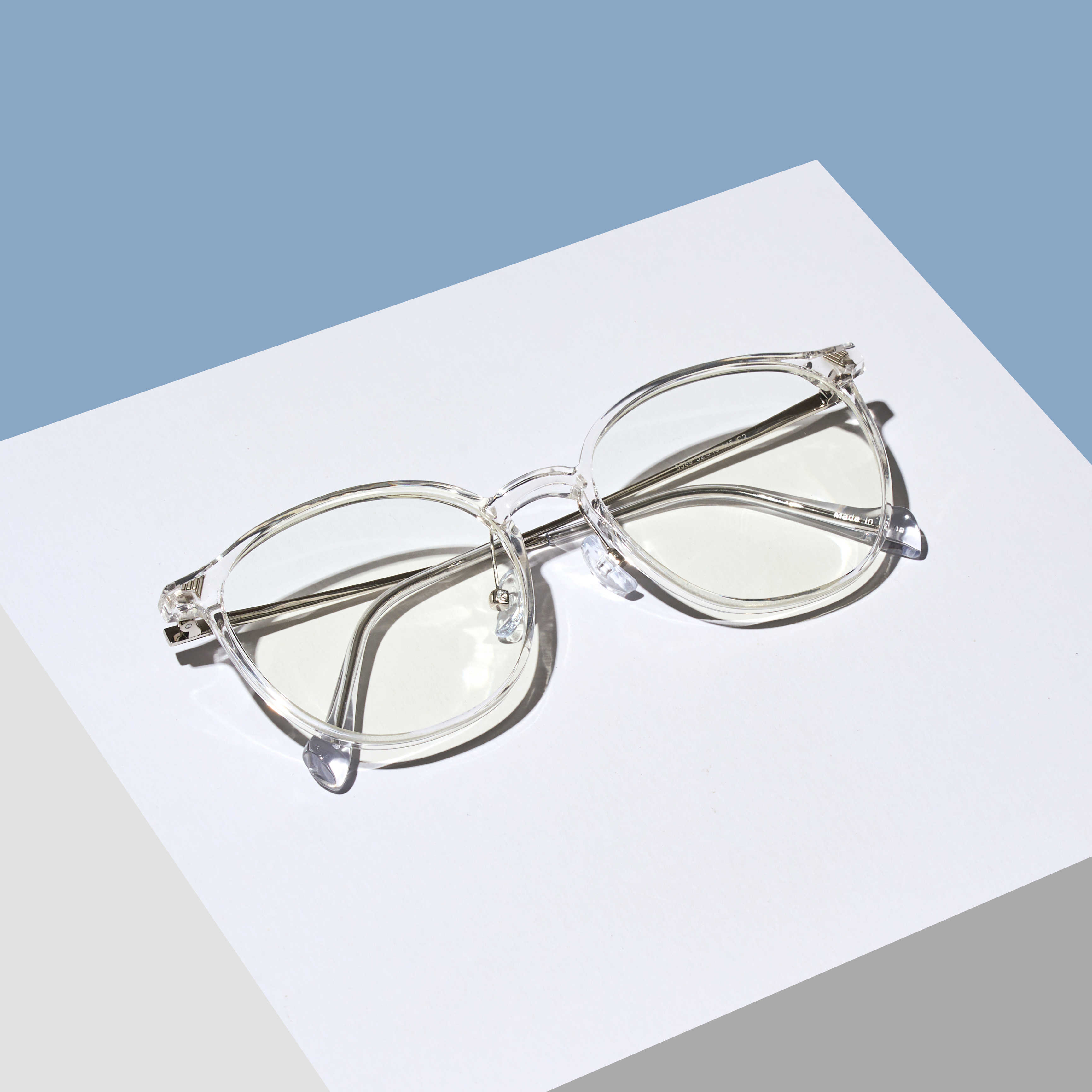 가벼운 투명안경테 뿔테 오버사이즈 패션 남자 여자 자외선 블루라이트차단 안경