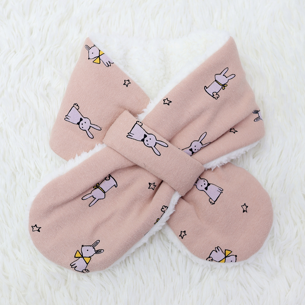 아기 유아 아동 키즈 여아 남아 목도리 넥워머 머플러 S리본 토끼 넥키