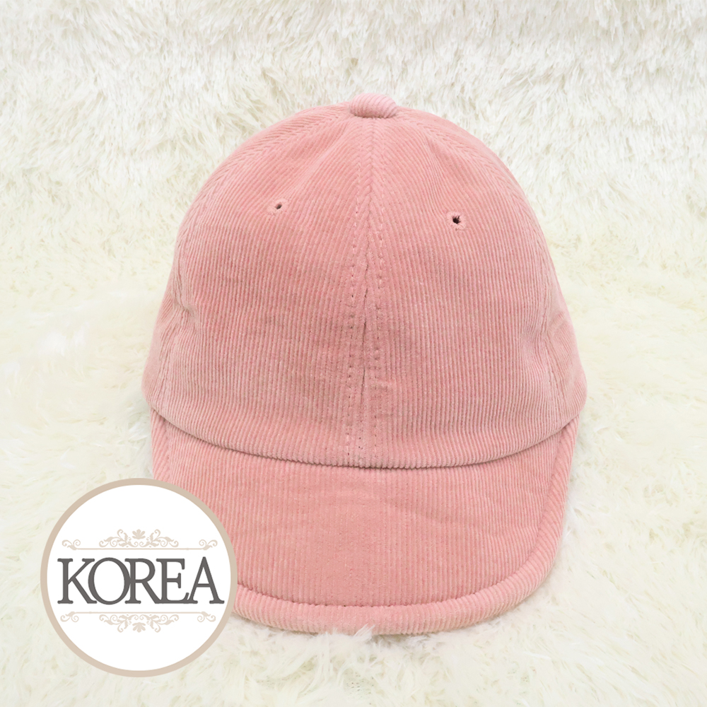 국산 아기 유아 키즈 신생아 골덴 캡모자 S무지골덴(골덴무지얌체) 이미지 6