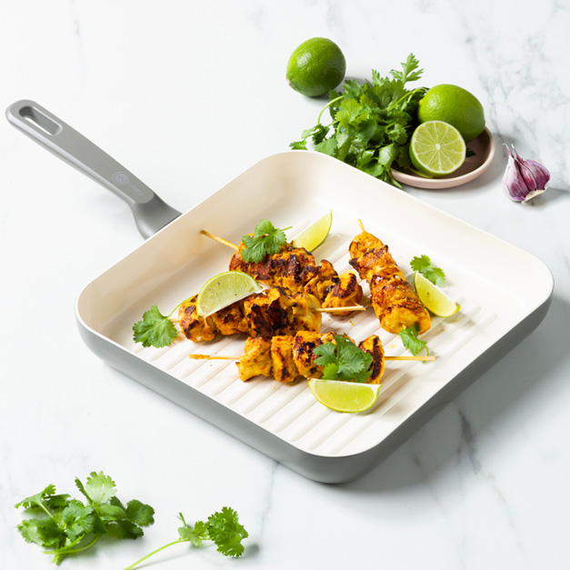 그린팬 멤피스 세라믹 논스틱 코팅 인덕션 데일리 계란말이 사각 프라이팬 그릴팬 그리들 28cm