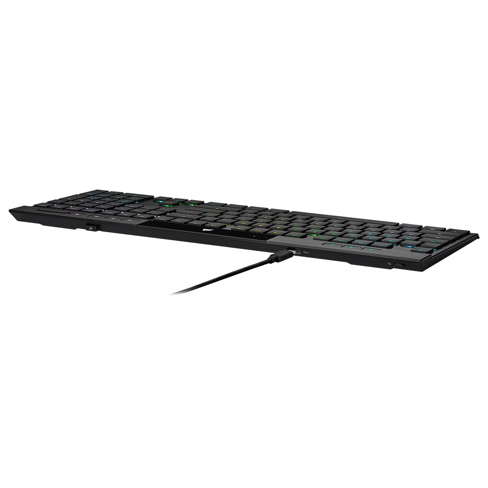 커세어 K100 AIR WIRELESS RGB Ultra Low Profile 게이밍 기계식 키보드 - 상세 이미지 3