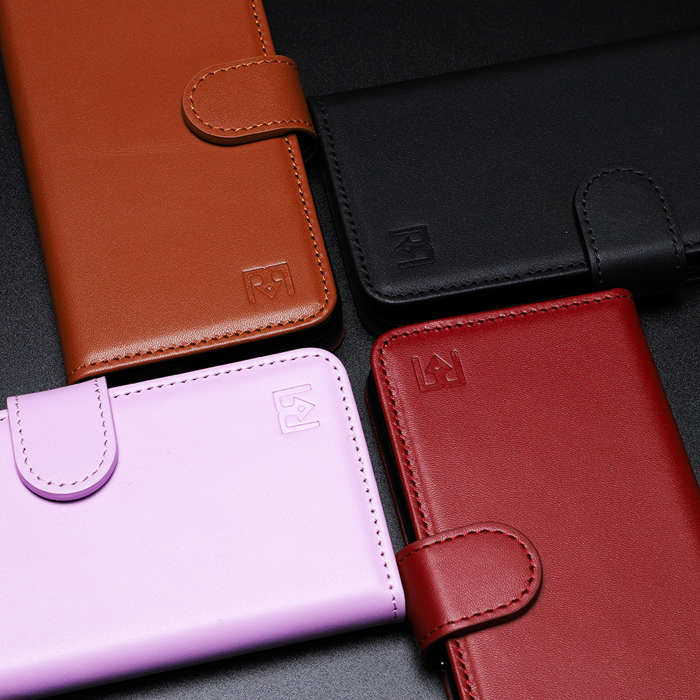 갤럭시퀀텀 지갑 케이스 카드 수납 천연소가죽 핸드폰 다이어리 갤럭시A71 5G - 상품 이미지