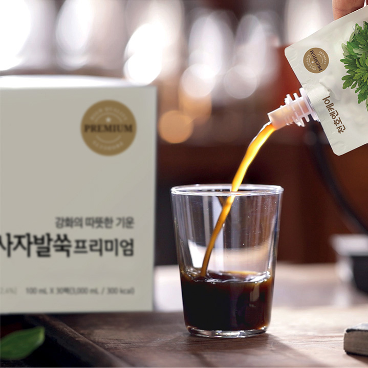 천호엔케어 3년 자연숙성 강화약쑥 사자발쑥 프리미엄 100ml x 30개입 - 상세 이미지 3