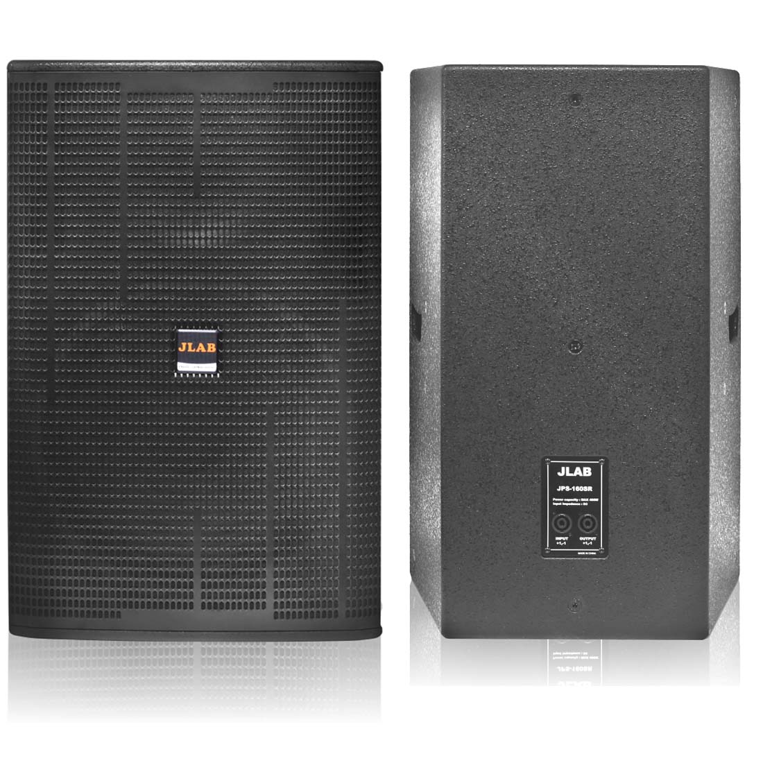 공연용 패시브 스피커 400W 우드케이스 JLAB JPS-160SR 2통 제품 이미지