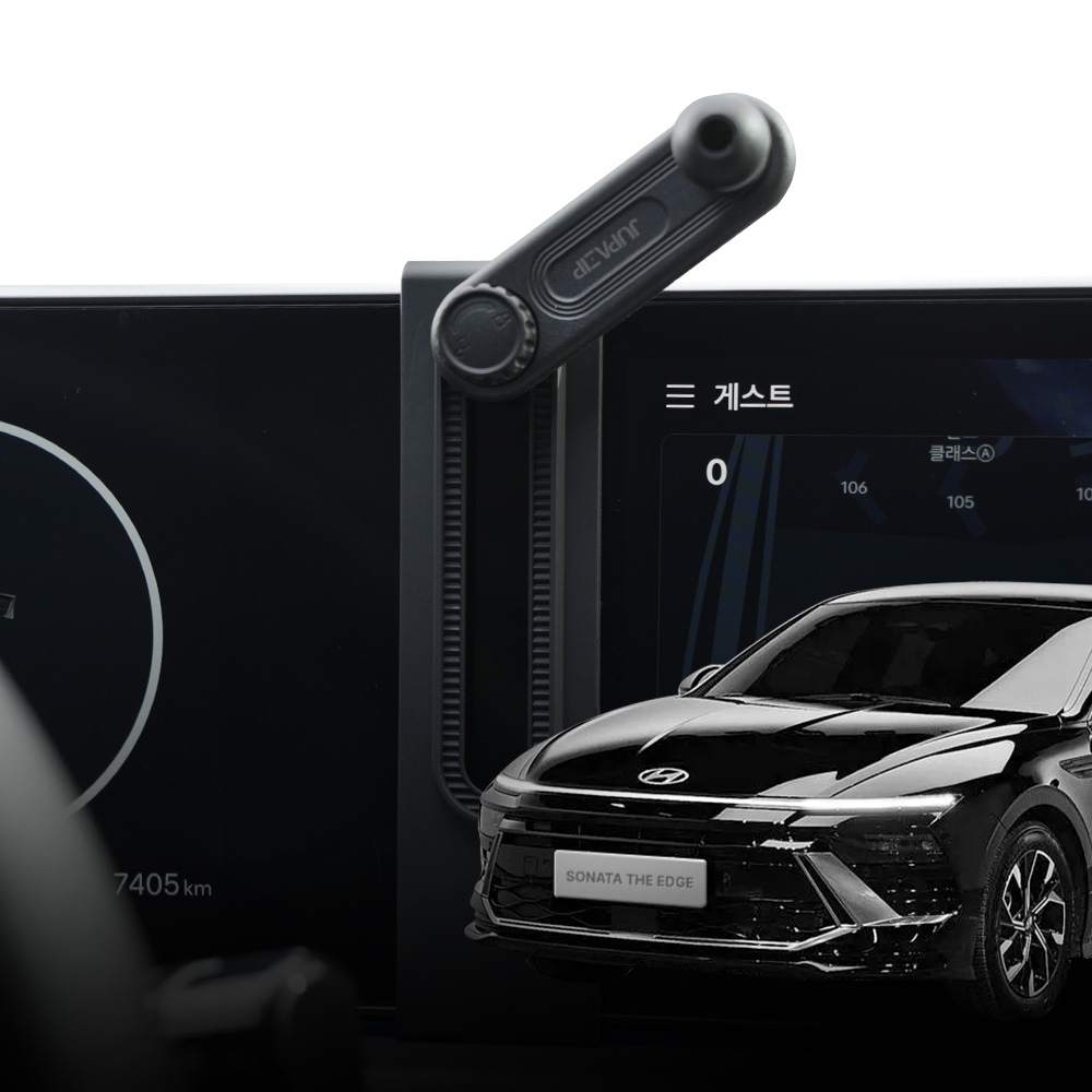 주파집 쏘나타 디엣지 DN8 차량용 핸드폰 거치대 제품 이미지