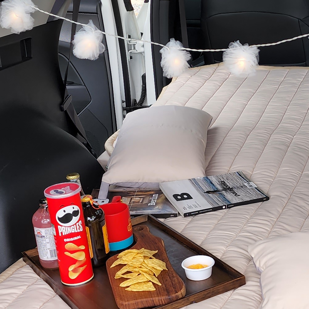 더베딩샵 폴딩 차박베개 캠핑베개 콤팩트 에코필 솜베개 2P