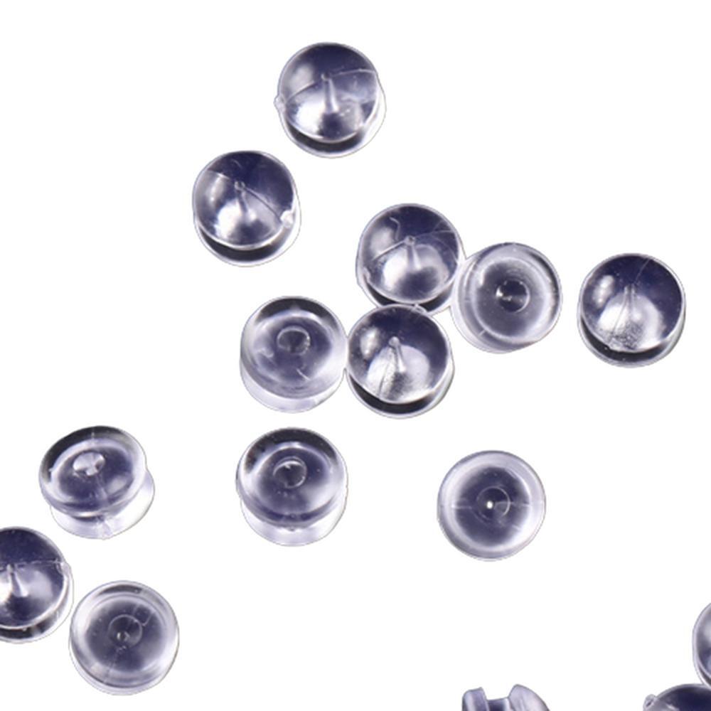 실리콘 귀걸이 뒷마개 귀걸이마개 원형 5mm 200p