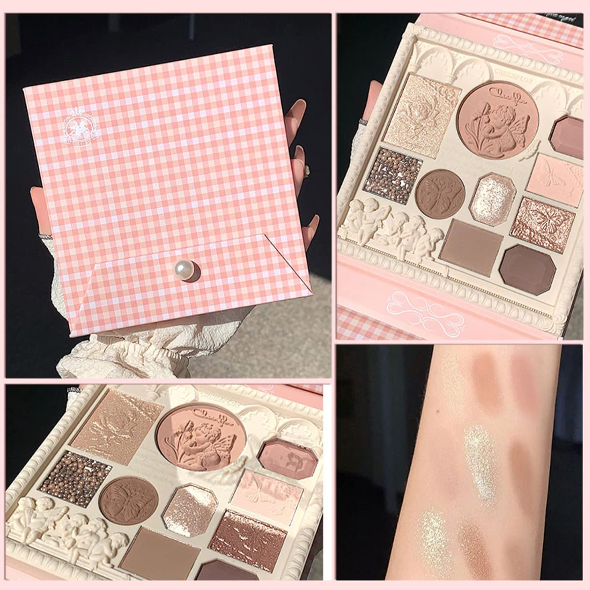 cheerflor 치어플로어 아이 섀도우 하이라이터 블러셔 팔레트 - 상세 이미지 3