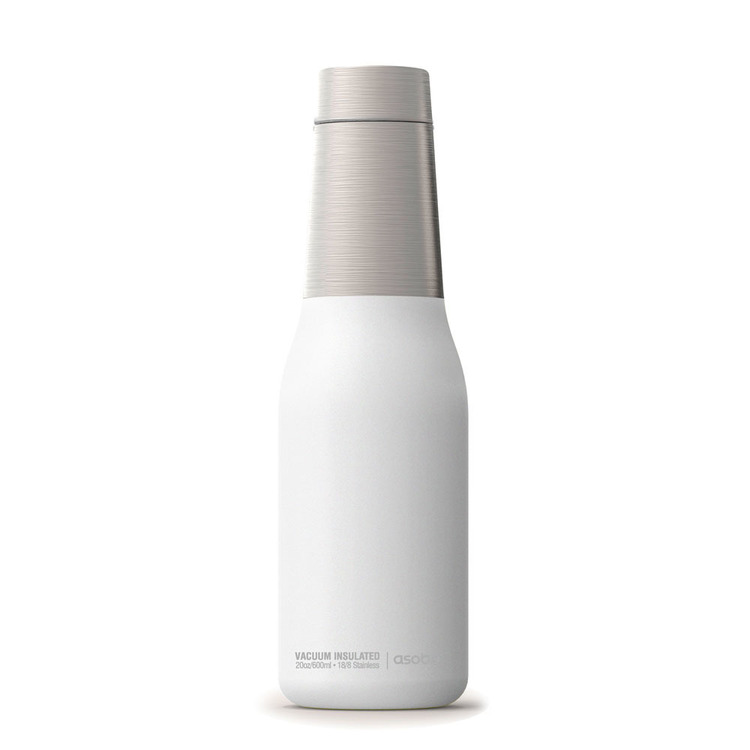 아소부 스테인레스 텀블러 600ML 오아시스 화이트 예쁜텀블러/텀블러선물 - 상세 이미지 3