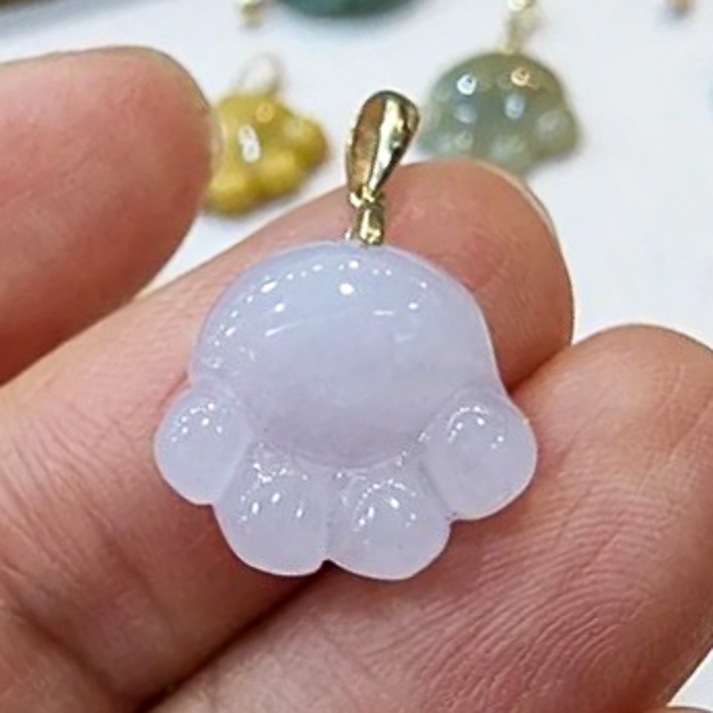 A 제이드 곰발바닥 옥펜던트 18k - 메인 이미지