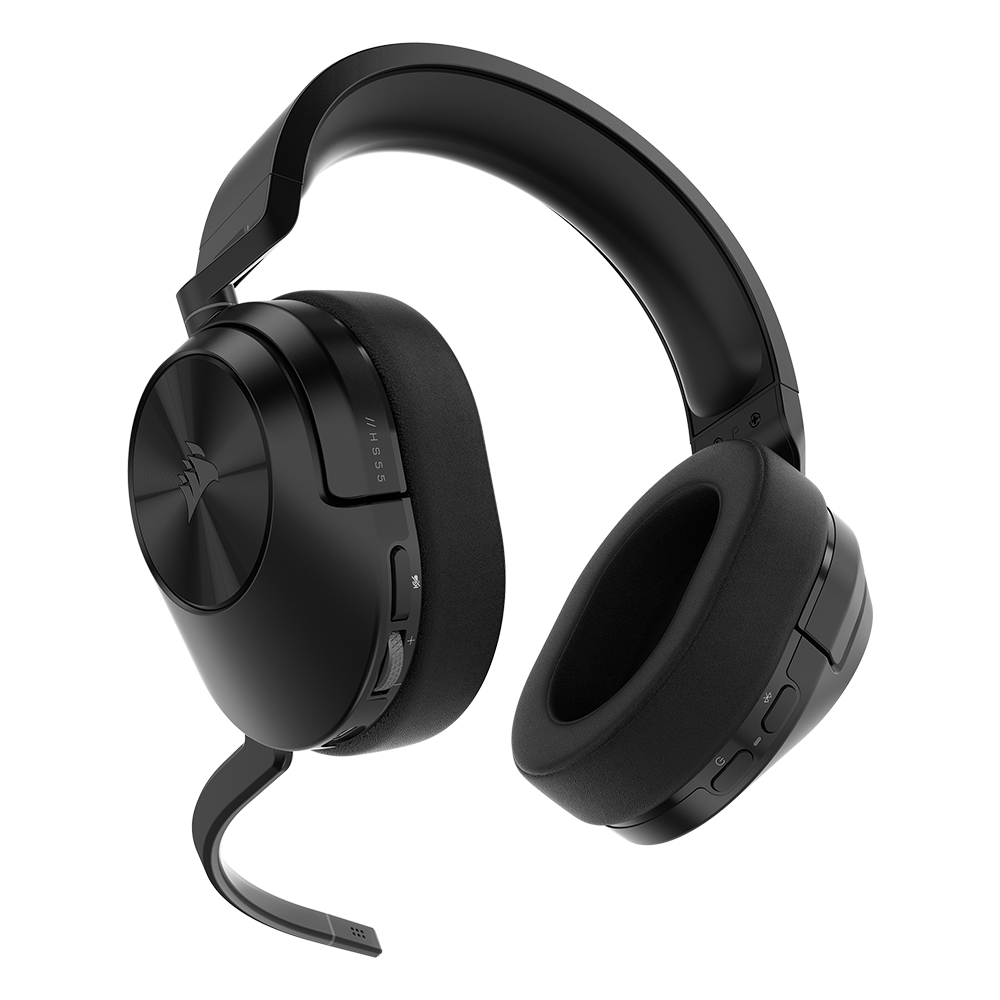 커세어 HS55 WIRELESS 블루투스 게이밍 헤드셋 블랙 헤드셋 거치대 에디션 - 상세 이미지 2