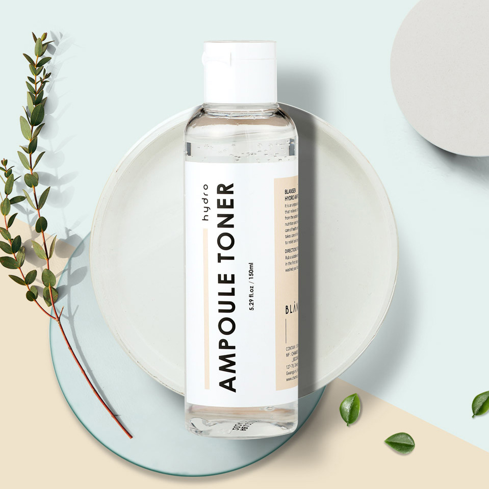 히알루론산 콜라겐 세럼 에센스 하이드로 앰플 수분 보습 진정 토너 150ml 이미지 3