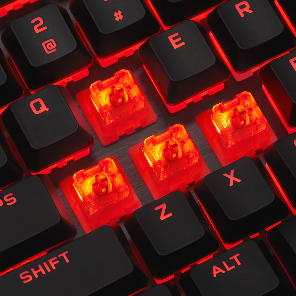 커세어 K60 PRO LED 비올라축 게이밍 기계식 키보드 골드키캡 에디션 - 상세 이미지 3