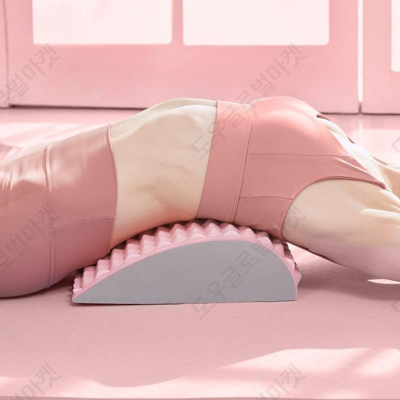 허리 스트레칭기구 척추 체형 마사지 굽은등 등펴기 - 상품 이미지