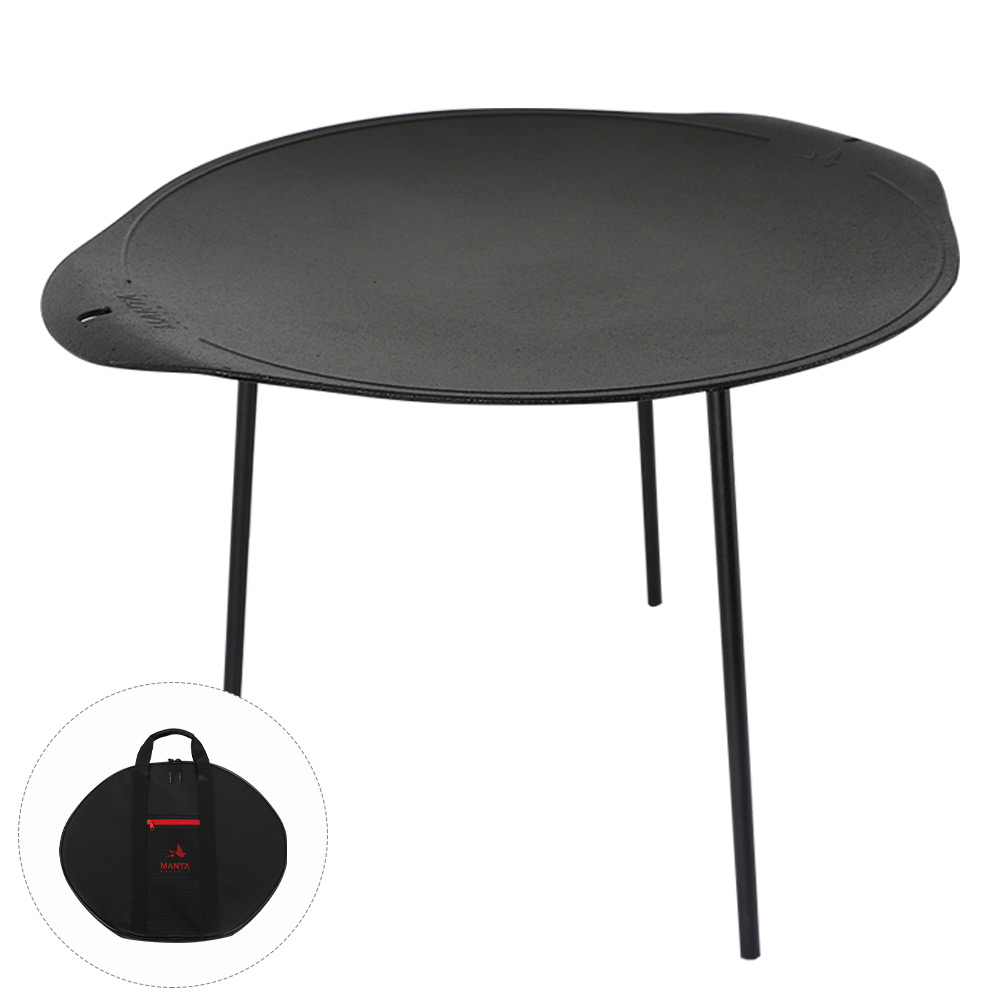 라그렌 그리들 47cm 대형 캠핑 무쇠 주물 팬 불판 인덕션겸용