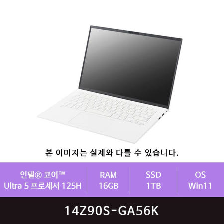LG전자 LG 그램14 14Z90S-GA56K 1TB교체(zoaa)