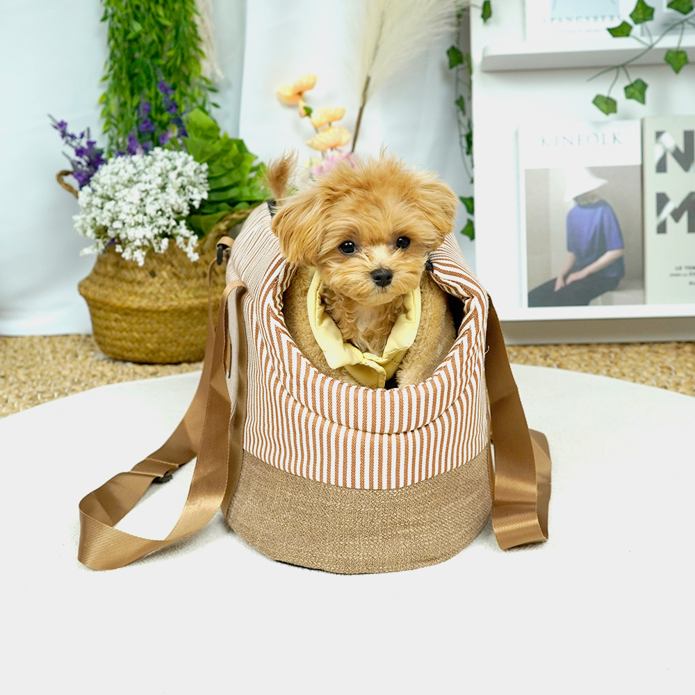 개과천선 센트피 강아지 슬링백 이동가방 고양이 이동장 애견 앞 포대기 산책 가방 여행용품 - 상세 이미지 2