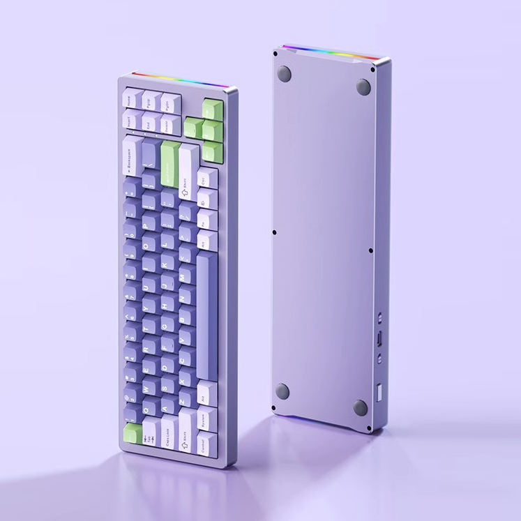 Xinmeng M71 기계식 키보드 핫스왑 Gasket 구조 알루미늄 유선 무선 키보드 - 상세 이미지 2