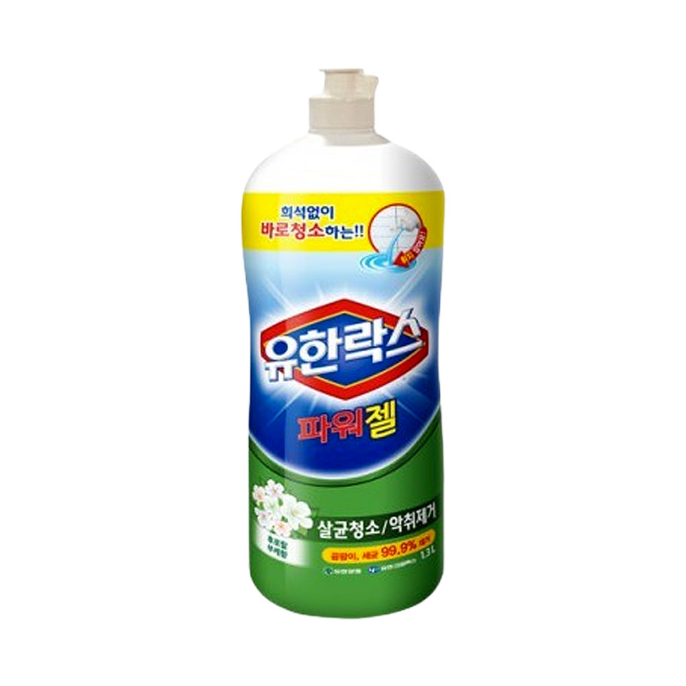 유한락스 락스와세제 바닥청소용 살균청소 악취제거 파워젤 1L (7930) - 상세 이미지 2