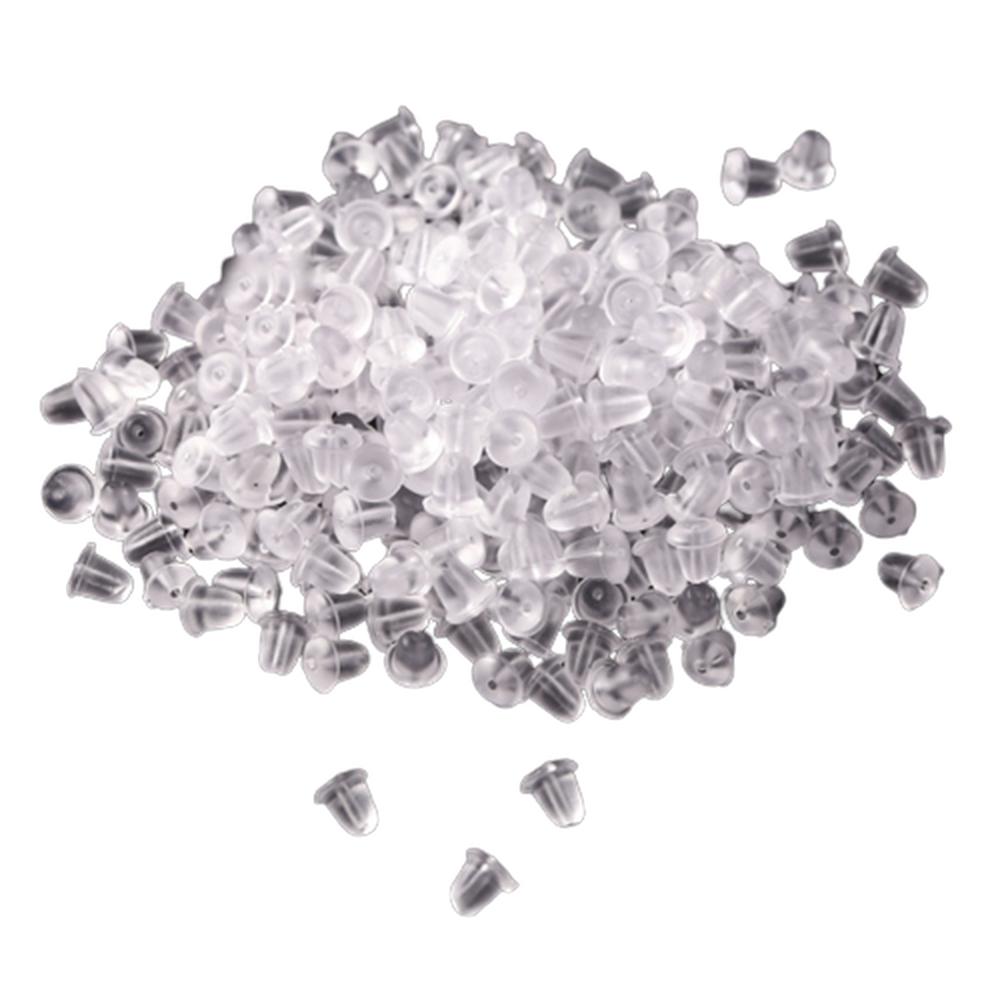실리콘 귀걸이 뒷마개 귀걸이마개 4mm 200p