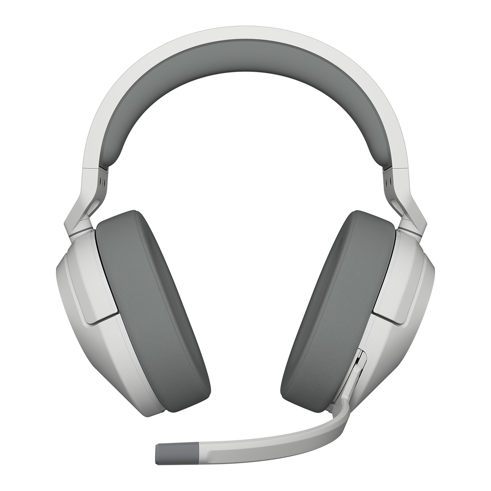 커세어 HS55 WIRELESS 블루투스 게이밍 헤드셋 화이트 - 상세 이미지 3