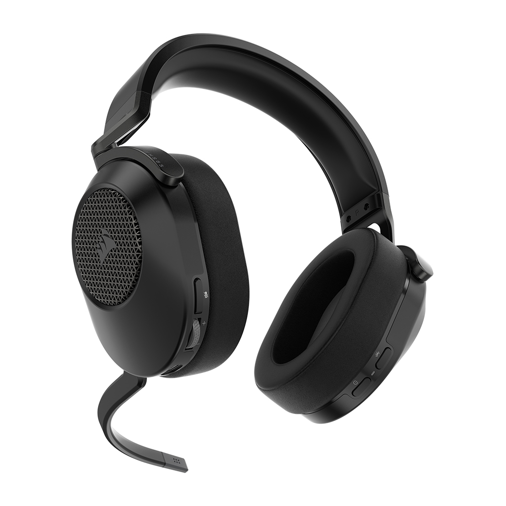 커세어 HS65 WIRELESS 7.1채널 게이밍 헤드셋 블랙 헤드셋 거치대 에디션 - 상세 이미지 2