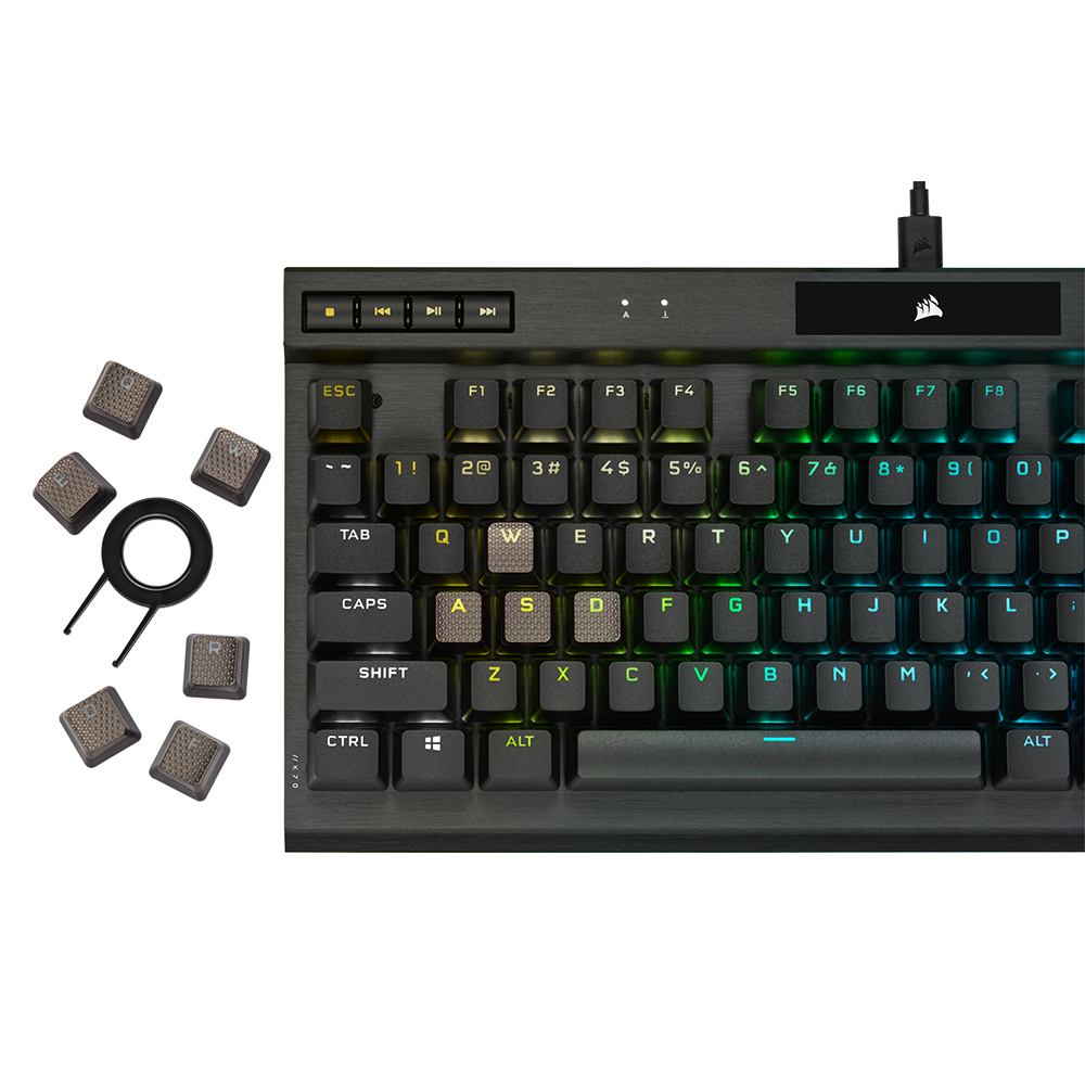 커세어 K70 RGB TKL 텐키리스 게이밍 기계식 키보드 한글 적축 - 상세 이미지 2