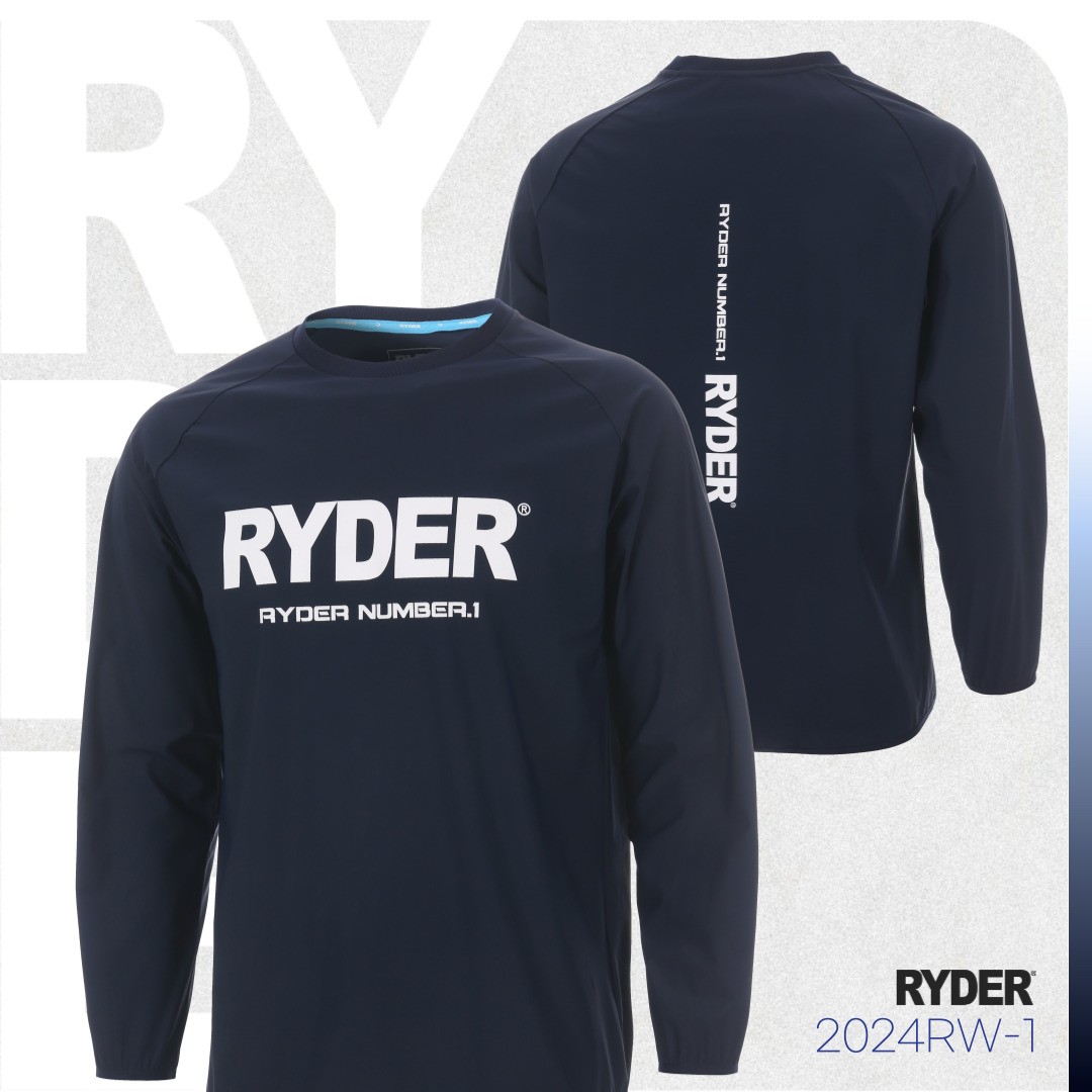 라이더 RYDER 2024RW-1 남여공용 배드민턴 맨투맨 바람막이 탁구 스쿼시 스포츠의류 - 상품 이미지