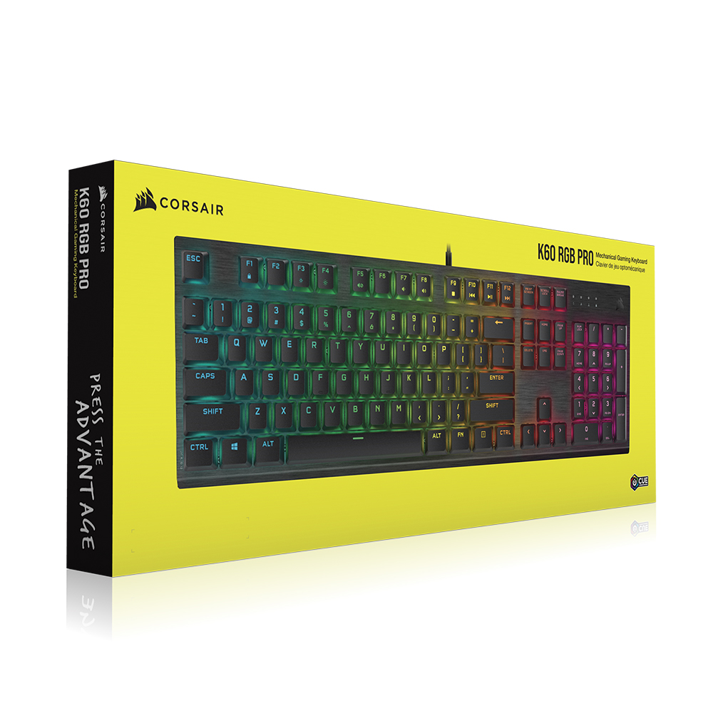 커세어 K60 PRO RGB 비올라축 게이밍 기계식 키보드 - 상세 이미지 5